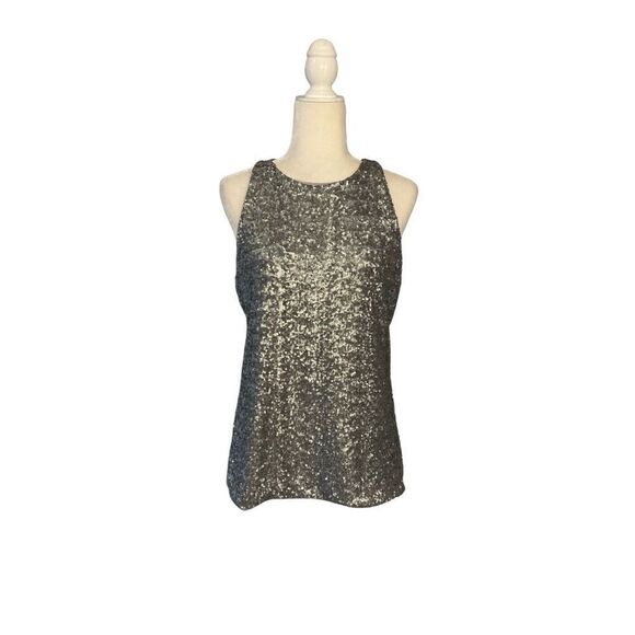 Ann Taylor sequined tank - Picture 2 of 9